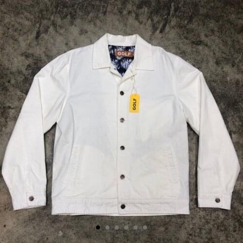 New luxury Punk Punk Face Trucker double side Men golf Le Fleur Tyler The Creator Baseball Coats & Jackets Abstract coat Motor