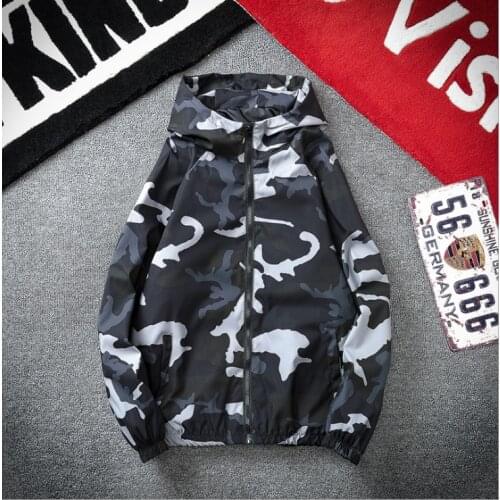 2021 New Outwear Windbreaker Men Casual Spring Autumn Lightweight Jacket