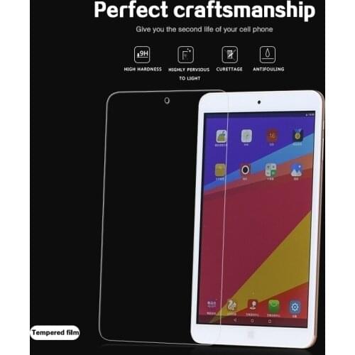 Anti-Scratches tempered glass film For Onda V80 Plus / V820W /V820 CH 8.0" Tablet Screen Protector Film With Safety Package