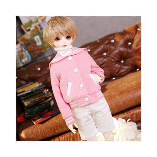 Full Set 1/4 BJD Doll BORY F Pink Hoodi Girl Boy Top Quality Joint Doll Christmas Birthday Gift Adult Toy Accessories Best Resin