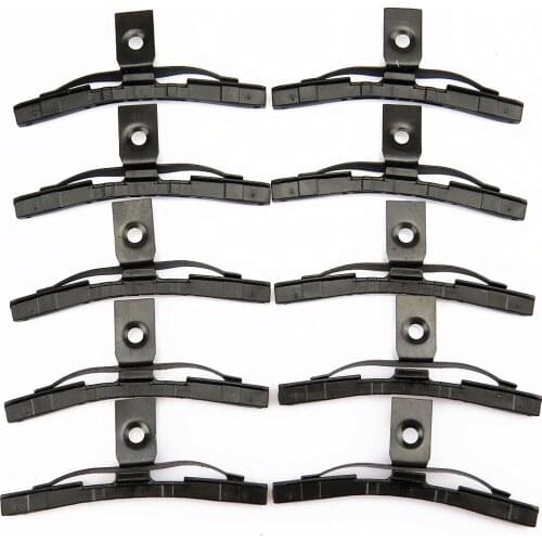 SCJYRXS 10 Pcs Sunroof Shading Cover Bracket Clips Slider For Golf MK4 MK5 MK6 Passat B5 B6 B7 Rabbit 4B0877165 4B0 877 165