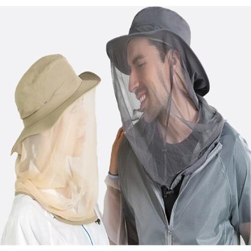 Sunscreen Hat With Mesh For Outdoor Activities Insect Repellent Head Cover With Net Cool, breathable and anti-mosquito