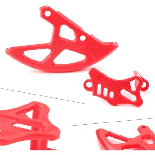 Motorcycle Rear Brake Disc & Caliper Guard Protector For Honda CRF250R CRF450R 2004-2020