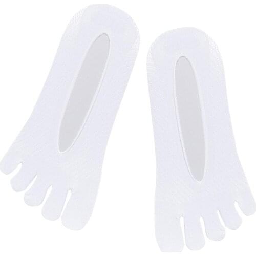 Women Orthopedic Compression Socks Fashion Ultra Low Socks Toe Invisibility Five 2021 For Women Liner Slippers New Cu U8M1