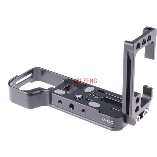 A7C Extended Adjustable Quick Release L Plate/Bracket hand Grip adapter for Sony A7C camera