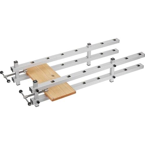 Aluminum Alloy Woodworking Auxiliary Fixture Splicing board Positioning Panel Fixed clip Carpenters Square Ruler Hand Tool Sets