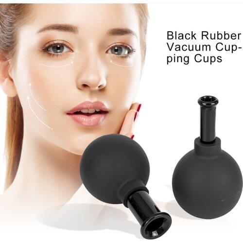 Anti Cellulite Suction Cup ventosa Rubber Head Glasses Jar Vacuum Cupping Set Cans Body Face Massager Cellulite Health Care