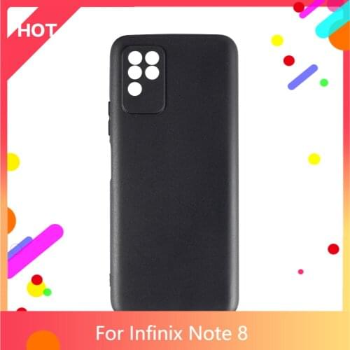 Note 8 Case Matte Soft Silicone TPU Back Cover For Infinix Note 8 Phone Case Slim shockproof