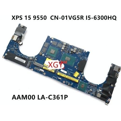 FOR DELL XPS 15 9550 motherboard AAM00 LA-C361P 1VG5R I5-6300 100% Test ok