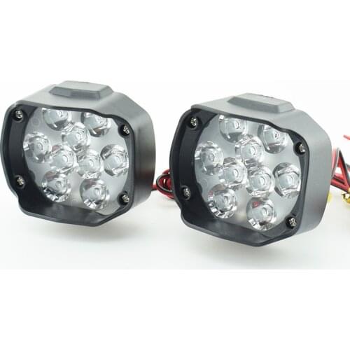 Huiermeimi Motorcycle Headlight Car LED Headlamp Scooter Moto Spotlight 12V 24V LED 6500K Motorbike Fog Spot Head Light Lamp DRL