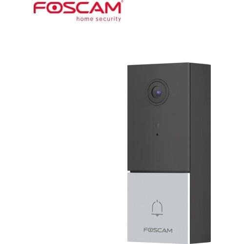 Foscam VD1 4MP 2K Dual Band Wi-Fi Video Doorbell with Face Detector Two-way Audio Compatible with Aleax and Google Assistant