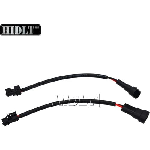 HIDLT 2PCS HID Power Cable Wire 9005 HB3 9006 HB4 To 35W 55W D2S D2R D4S D4R HID Xenon Ballast Adapter Socket For Toyota Lexus