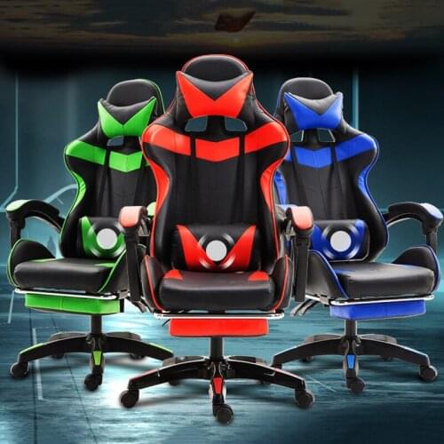Gaming chair wcg game seat internet cafe competitive LOL office computer chair anchor home recliner Adjustable chair