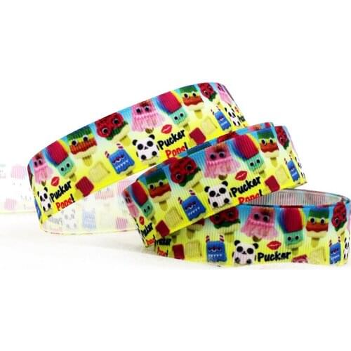 IuBuFiGo 10 Yards 7/8" 22mm New style Printed Grosgrain ribbon With Santa ribbon For DIY And Decoration tape 1764