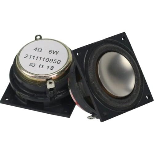 4OHM Mini Speaker Neodymium 1.25 inch Full Range 34*34mm Large Volume for Bluetooth Mobile Horn DIY 6W