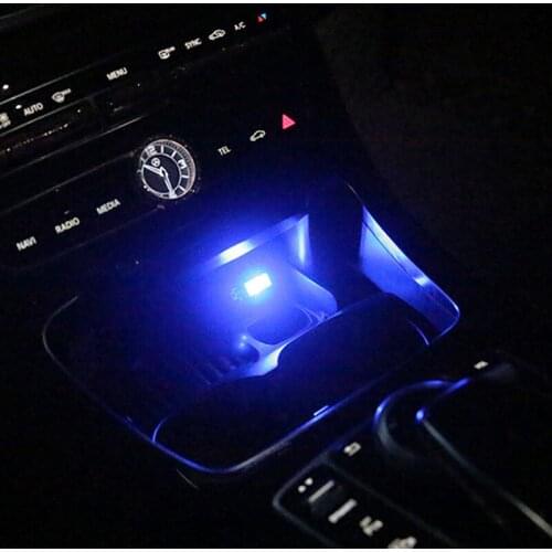 Mini USB Light LED Car Neon Interior Light for Mercedes-Benz Series-A B C E S G M ML GLK CL CLK CLS GL GLK R SL SLK SLS AMG