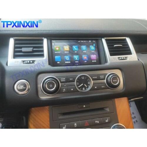 Android 10 6+128G For Land Rover Range Rover Sport 2010-2013 GPS Navigation Multimedia Player Auto Radio Tape Recorder Head unit