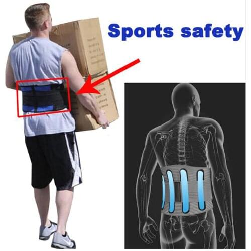 Back Braces for Lower Back Pain Relief with 4 Stays Breathable Support Belt Work Anti-Skid Lumbar Support Belt Mesh for Sciatica