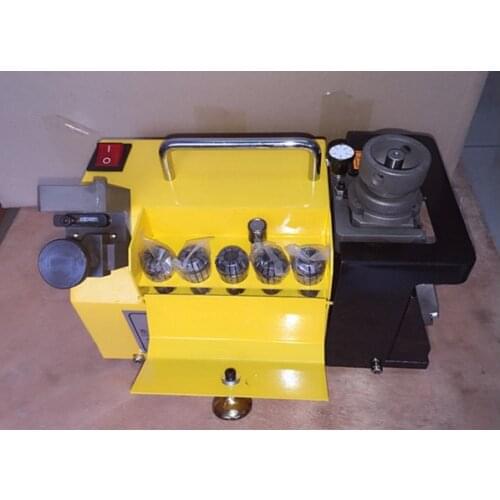 Portable 3-13mm End mill grinder grinding machine sharpener with 5 collets yalow326