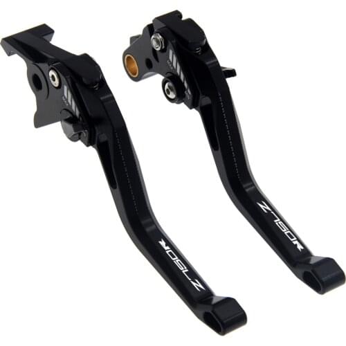 RiderJacky 3D Rhombus Hollow Adjustable Z 750R Motorcycle Brake Clutch Levers For Kawasaki Z750 R Z750R 2011 2012
