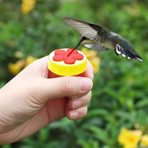 Handheld Hummingbird Feeders With Suction Cup Multifunctional Mini Feeder Creative Straws For Pets Bird Feeder Supplies Outdoor