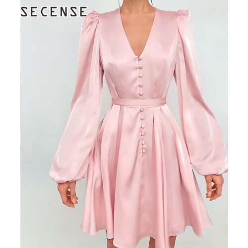 Модные платья-трапеции SECENSE China At AliExpress