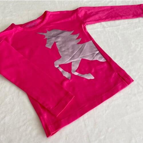 Spring Girls Cotton Thin T-Shirt Kids Tshirts Children Baby Clothes Tops Loose Round Neck Shirts for Teenagers Kids Fall