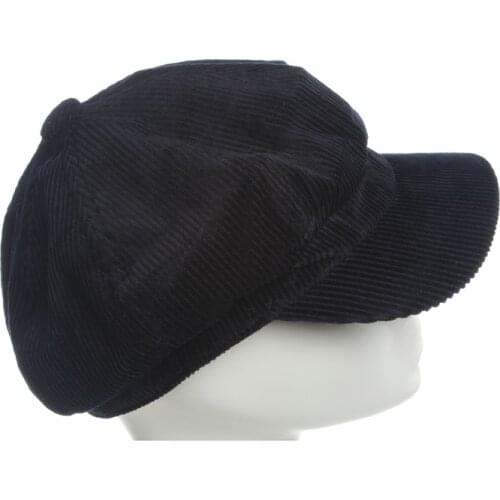 Octagonal Cap Winter Hats For Women Men Female Bone Male Beret Women Vintage cotton New Classic Octagonal Cap