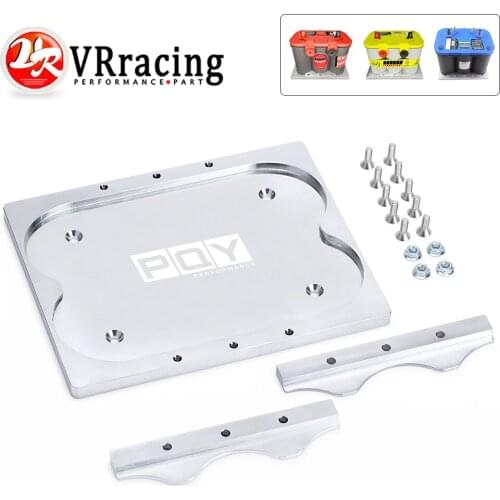 High Quality Group 34/78 For Optima Yellow Red Blue Battery Holder Tray Relocation Bracket Mount Aluminum WLR-BTD02-QY