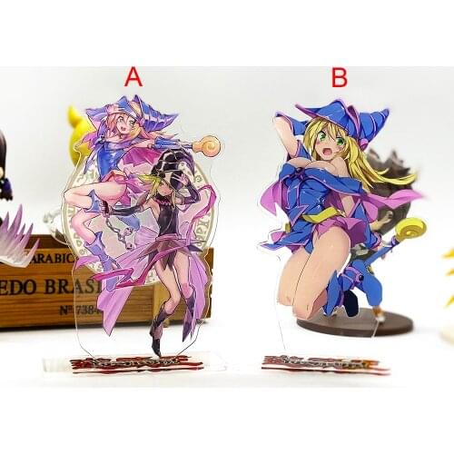 Yu-Gi-Oh! Dark Magician Girl acrylic stand figure model plate holder cake topper anime cool