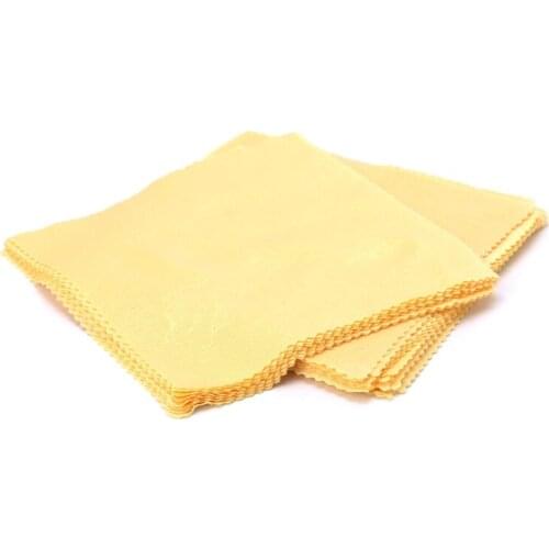 100PC Clean Polishing Cloth for sterling Silver Gold Platinum Jewelry Anti Dust E56C