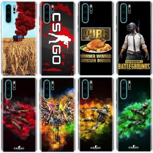 Counter Strike CS GO and PUBG Phone Case For Huawei Honor 9 10 20 8A Y9S Lite Pro Y5 Y6 Y7 Y9 2019 7A 7X 8A 8X 8S 9X 10i20i V20