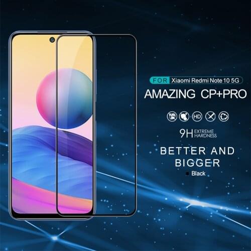 For Xiaomi Redmi Note 10 5G NILLKIN Fully Covered CP+PRO Tempered Glass Screen Protector