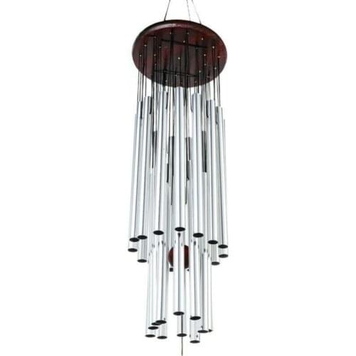 Oversized Solid Wood Bronze Wind Chimes Church Courtyard Home Outdoor Yard Decoration Metal Multi-tube Anti-rust Wind Chimes