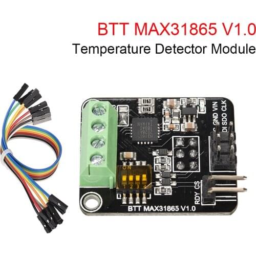 BIGTREETECH BTT MAX31865 V1.0 Module Temperature Detector Module VS MAX31865 V2.0 PT100 To PT1000 For SKR MINI E3 Ender 3 V2