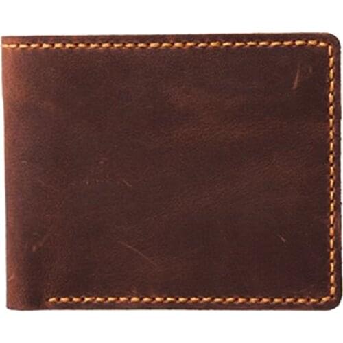 Antique Leather Wallet Making Kits for Beginners Learn to DIY