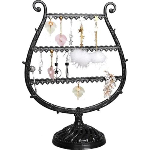 2021 New Fashion Earring Storage Holder Antler Tree Earring Necklace Ring Display Stand Holder Jewelry Shop Rack Shelf Organizer