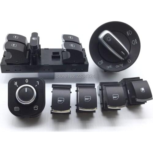 Window headlight mirror fuel tank Switch For VW Jetta Golf MK5 6 Tiguan CC 5ND959565B 5ND941431B 5K0959857 1KD959833 5ND 959 855