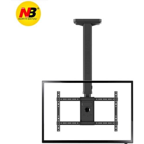 T3260 Full Rotating height Adjustable 40"-65" Ceiling TV Mount Bracket LED LCD Monitor Holder