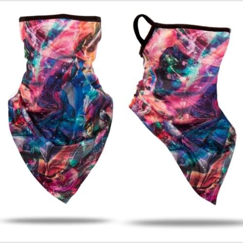 Men Women 2021Windproof Cycling Scarf Outdoor Cap Hat Running Bike Motorcycle Face Mask Headbands Bicycle Sports Head wear Towel