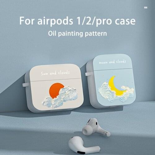 Protective Cover Silicone Case For Apple Airpods 2 1 Earphone Cover Printing pattern Air Pods pro Charging Box Bags Accessories