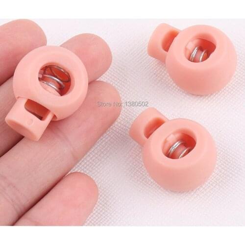 20pcs Cord Locks Toggles For Drawstrings Elastic Cord End Adjuster plastic Stopper Home DIY Craft for Mask