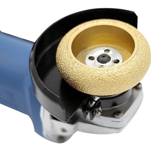 Free shiping Groove grinding Brazing diamond Electric grinding tools Semicircle concave slot