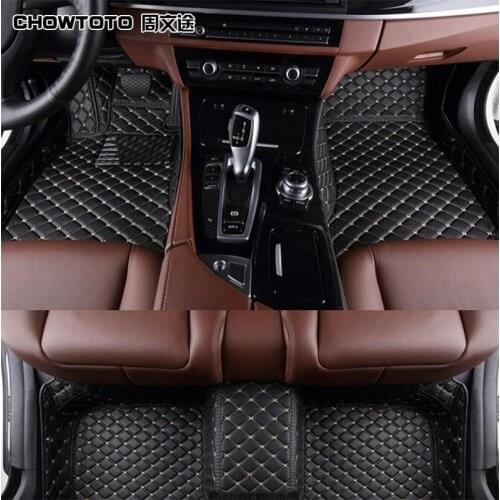 CHOWTOTO AA Custom Floor Mats For Hyundai AZERA Waterproof Non-slip Rugs Carpets For AZERA Foot Mat