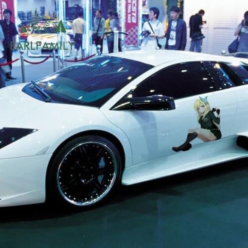 EARLFAMILY 43cm x 42cm for Boku wa Tomodachi ga Sukunai Kashiwazaki Sena Vinyl Car Wrap Auto Car Stickers and Decals