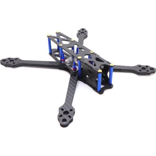 HSKRC Joker V2 106g 225mm 5 Inch 5mm Arm Carbon Fiber Frame Kit for RC Quadcopter Multicopter FPV Racing Drone Model Toys