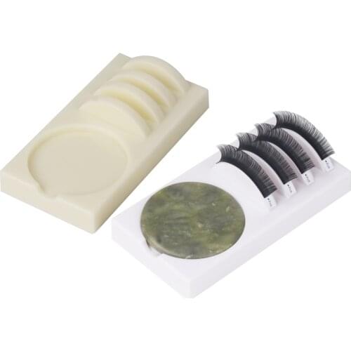 THINKSHOW Grafting Eyelash Glue Camellia Flowering Hairdressing Table Roots Beauty Eyelash Glue Gasket Paste Eyelash Tool