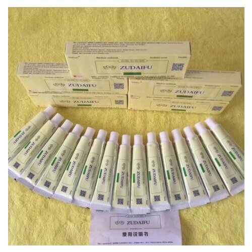15PCS+GIFT ZUDAIFU Natural Skin Creams Eczema Ointments Psoriasis Eczema Allergic Neurodermatitis Ointmen ( Without Retail Box)