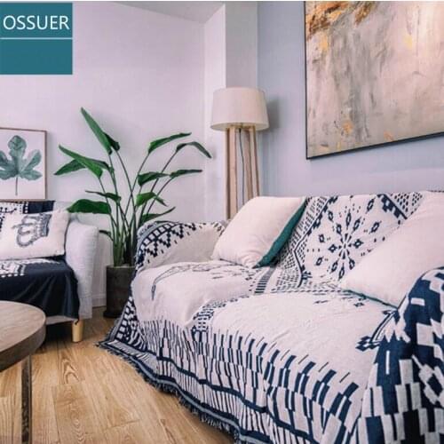 NEW Multifunction Kilim Sofa Blanket Geometric Pattern Blanket Living Room Bedroom Rug Soft Carpet Bedspread Tablecloth Tapestry