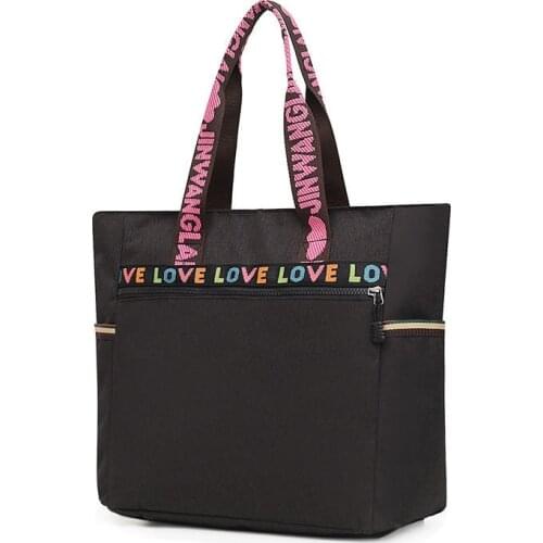 Fast fashion Waterproof Oxford Duffle Large Capacity Women Travel Shoulder Valise Womens Handbags Shopping Bags